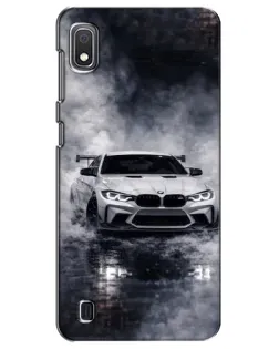 Чехол для Samsung Galaxy A10 2019 (A105F) с картинкой «BMW сквозь туман»