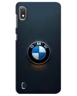 Чехол для Samsung Galaxy A10 2019 (A105F) с картинкой «Логотип BMW — минимализм»