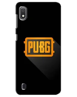 Чехол для Samsung Galaxy A10 2019 (A105F) с картинкой «PUBG — рамка лого» Чехол для Samsung Galaxy A10 2019 (A105F) с картинкой «PUBG — рамка лого»