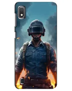 Чехол для Samsung Galaxy A10 2019 (A105F) с картинкой «PUBG — реалистичный герой» Чехол для Samsung Galaxy A10 2019 (A105F) с картинкой «PUBG — реалистичный герой»