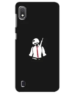 Чехол для Samsung Galaxy A10 2019 (A105F) с картинкой «PUBG — силуэт воина» Чехол для Samsung Galaxy A10 2019 (A105F) с картинкой «PUBG — силуэт воина»