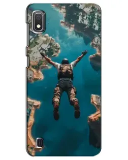 Чехол для Samsung Galaxy A10 2019 (A105F) с картинкой «PUBG — свободное падение» Чехол для Samsung Galaxy A10 2019 (A105F) с картинкой «PUBG — свободное падение»