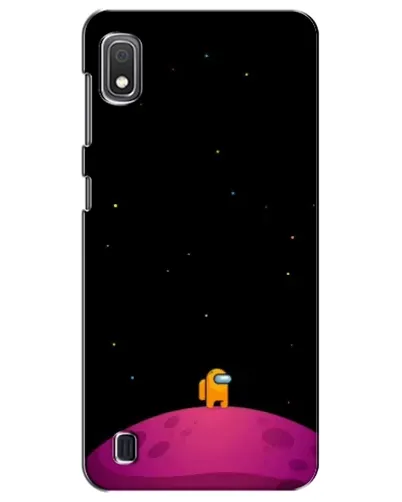 Чехол для Samsung Galaxy A10 2019 (A105F) с картинкой «Одинокий герой на планете»