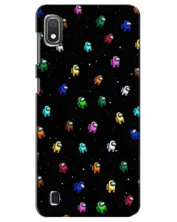 Чехол для Samsung Galaxy A10 2019 (A105F) с картинкой «Экипаж Among Us»