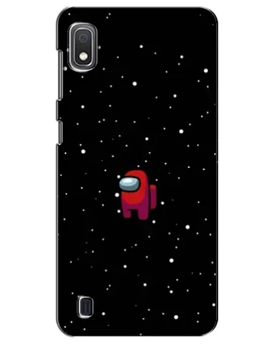 Чехол для Samsung Galaxy A10 2019 (A105F) с картинкой «Красный Among Us»