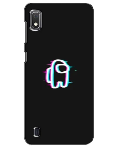 Чехол для Samsung Galaxy A10 2019 (A105F) с картинкой «Among Us неон»