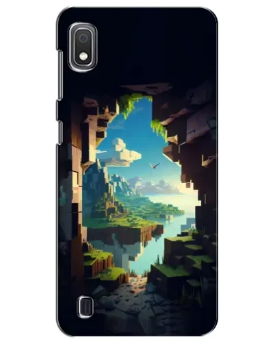 Чехол для Samsung Galaxy A10 2019 (A105F) с картинкой «Вид из пещеры»