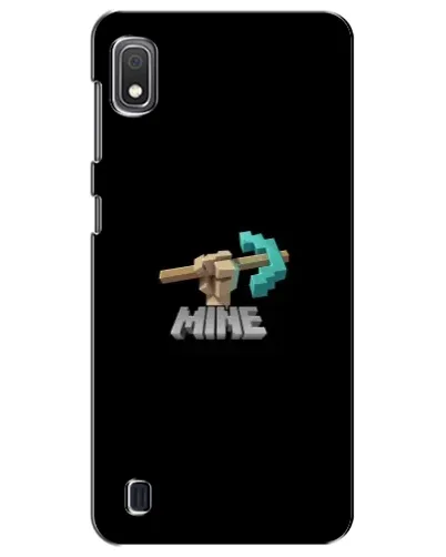 Чехол для Samsung Galaxy A10 2019 (A105F) с картинкой «Алмазная кирка»