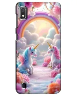 Чехол для Samsung Galaxy A10 2019 (A105F) с картинкой «Радуга и единороги» Чехол для Samsung Galaxy A10 2019 (A105F) с картинкой «Радуга и единороги»