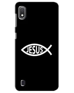Чехол для Samsung Galaxy A10 2019 (A105F) с картинкой «Классический Jesus»
