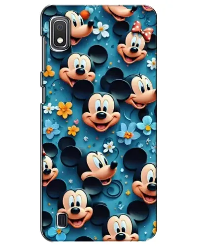 Чехол для Samsung Galaxy A10 2019 (A105F) с картинкой «Паттерн Микки и Минни»