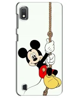 Чехол для Samsung Galaxy A10 2019 (A105F) с картинкой «Mickey на канате»