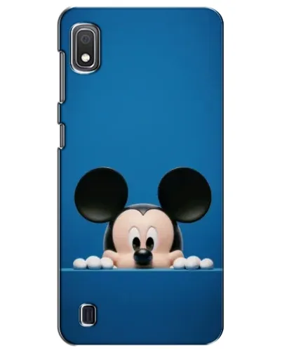 Чехол для Samsung Galaxy A10 2019 (A105F) с картинкой «Микки выглядывает»