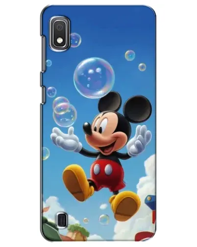 Чехол для Samsung Galaxy A10 2019 (A105F) с картинкой «Mickey и мыльные пузыри»