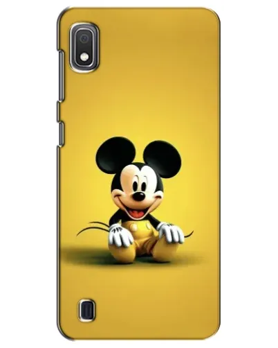 Чехол для Samsung Galaxy A10 2019 (A105F) с картинкой «Микки на желтом»