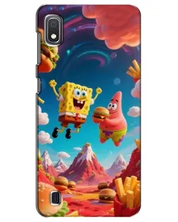 Чехол для Samsung Galaxy A10 2019 (A105F) с картинкой «Космический фастфуд» Чехол для Samsung Galaxy A10 2019 (A105F) с картинкой «Космический фастфуд»