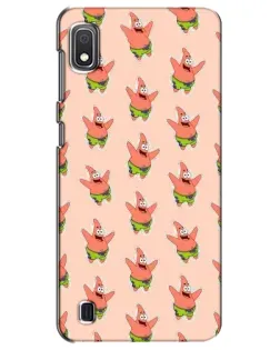 Чехол для Samsung Galaxy A10 2019 (A105F) с картинкой «Патрик Стар паттерн» Чехол для Samsung Galaxy A10 2019 (A105F) с картинкой «Патрик Стар паттерн»