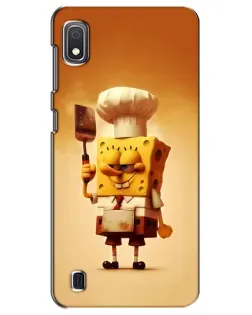 Чехол для Samsung Galaxy A10 2019 (A105F) с картинкой «Губка Боб повар» Чехол для Samsung Galaxy A10 2019 (A105F) с картинкой «Губка Боб повар»