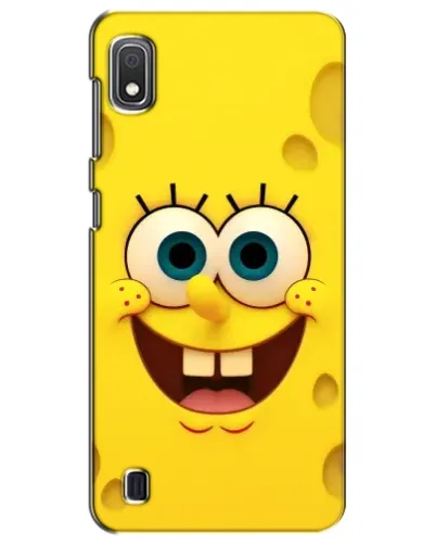 Чехол для Samsung Galaxy A10 2019 (A105F) с картинкой «Губка Боб улыбка»