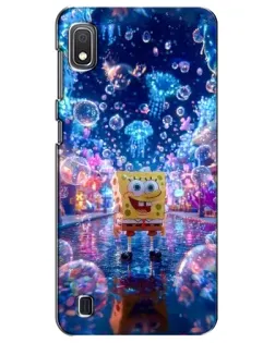 Чехол для Samsung Galaxy A10 2019 (A105F) с картинкой «Неоновый океан» Чехол для Samsung Galaxy A10 2019 (A105F) с картинкой «Неоновый океан»