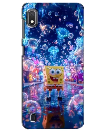 Чехол для Samsung Galaxy A10 2019 (A105F) с картинкой «Неоновый океан»