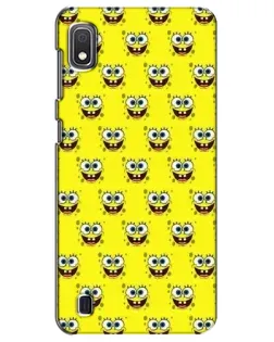 Чехол для Samsung Galaxy A10 2019 (A105F) с картинкой «Паттерн Губка Боб» Чехол для Samsung Galaxy A10 2019 (A105F) с картинкой «Паттерн Губка Боб»