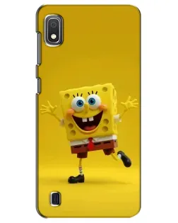 Чехол для Samsung Galaxy A10 2019 (A105F) с картинкой «Позитивный Губка Боб» Чехол для Samsung Galaxy A10 2019 (A105F) с картинкой «Позитивный Губка Боб»