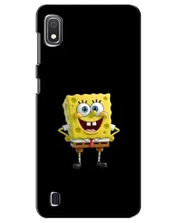 Чехол для Samsung Galaxy A10 2019 (A105F) с картинкой «Классический Губка Боб» Чехол для Samsung Galaxy A10 2019 (A105F) с картинкой «Классический Губка Боб»