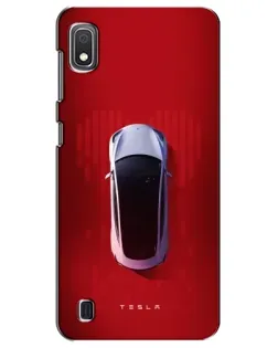 Чехол для Samsung Galaxy A10 2019 (A105F) с картинкой «Tesla Top View»