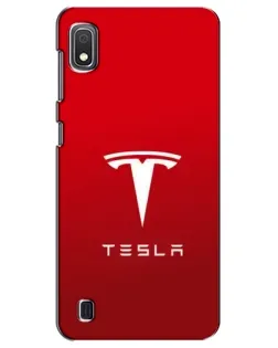 Чехол для Samsung Galaxy A10 2019 (A105F) с картинкой «Tesla Red Classic»