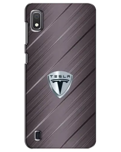 Чехол для Samsung Galaxy A10 2019 (A105F) с картинкой «Металлическая текстура Tesla» Чехол для Samsung Galaxy A10 2019 (A105F) с картинкой «Металлическая текстура Tesla»