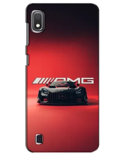 Чехол для Samsung Galaxy A10 2019 (A105F) с картинкой «Mercedes AMG — красная линия»