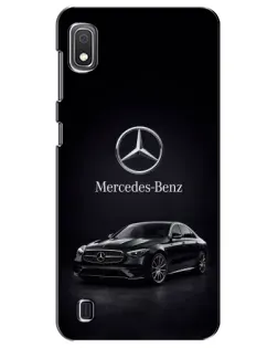 Чехол для Samsung Galaxy A10 2019 (A105F) с картинкой «Mercedes — решетка радиатора»