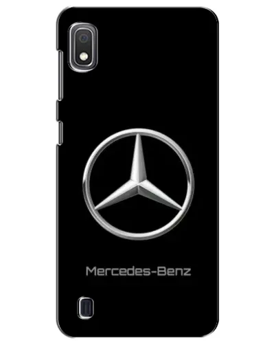 Чехол для Samsung Galaxy A10 2019 (A105F) с картинкой «Mercedes Silver Logo»
