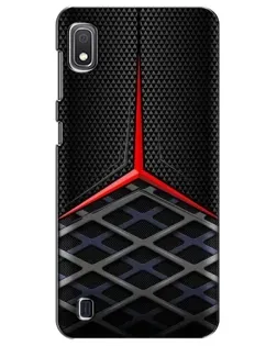 Чехол для Samsung Galaxy A10 2019 (A105F) с картинкой «Mercedes Carbon Grid»