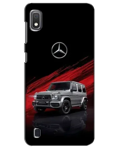 Чехол для Samsung Galaxy A10 2019 (A105F) с картинкой «Mercedes G-Class красный»