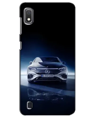 Чехол для Samsung Galaxy A10 2019 (A105F) с картинкой «Ночной Mercedes EQ»
