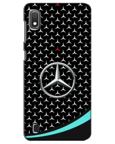 Чехол для Samsung Galaxy A10 2019 (A105F) с картинкой «Mercedes — бирюзовый акцент»