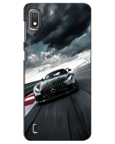 Чехол для Samsung Galaxy A10 2019 (A105F) с картинкой «Гоночный Mercedes AMG»
