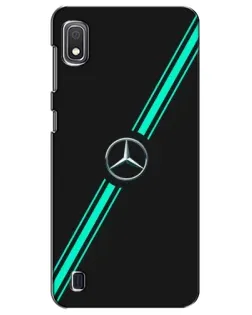 Чехол для Samsung Galaxy A10 2019 (A105F) с картинкой «Спортивные линии Mercedes»