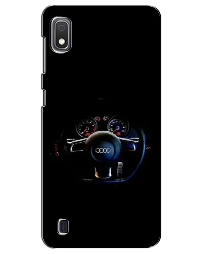 Чехол для Samsung Galaxy A10 2019 (A105F) с картинкой «Салон Audi — руль» Чехол для Samsung Galaxy A10 2019 (A105F) с картинкой «Салон Audi — руль»