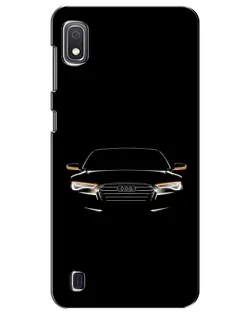 Чехол для Samsung Galaxy A10 2019 (A105F) с картинкой «Audi — ночной контур» Чехол для Samsung Galaxy A10 2019 (A105F) с картинкой «Audi — ночной контур»
