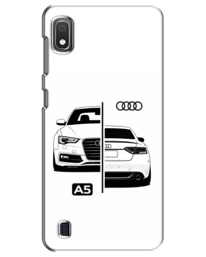Чехол для Samsung Galaxy A10 2019 (A105F) с картинкой «Audi — контрастный дизайн» Чехол для Samsung Galaxy A10 2019 (A105F) с картинкой «Audi — контрастный дизайн»