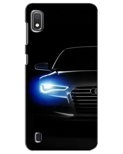 Чехол для Samsung Galaxy A10 2019 (A105F) с картинкой «Неоновый взгляд Audi» Чехол для Samsung Galaxy A10 2019 (A105F) с картинкой «Неоновый взгляд Audi»