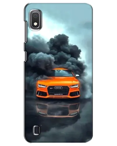 Чехол для Samsung Galaxy A10 2019 (A105F) с картинкой «Audi в облаках дыма» Чехол для Samsung Galaxy A10 2019 (A105F) с картинкой «Audi в облаках дыма»