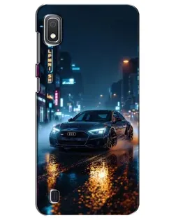 Чехол для Samsung Galaxy A10 2019 (A105F) с картинкой «Ночной город и Audi» Чехол для Samsung Galaxy A10 2019 (A105F) с картинкой «Ночной город и Audi»