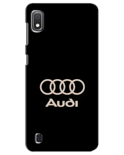 Чехол для Samsung Galaxy A10 2019 (A105F) с картинкой «Audi — золотой логотип» Чехол для Samsung Galaxy A10 2019 (A105F) с картинкой «Audi — золотой логотип»