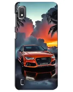 Чехол для Samsung Galaxy A10 2019 (A105F) с картинкой «Audi — закат» Чехол для Samsung Galaxy A10 2019 (A105F) с картинкой «Audi — закат»