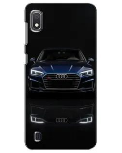 Чехол для Samsung Galaxy A10 2019 (A105F) с картинкой «Audi — ночное отражение» Чехол для Samsung Galaxy A10 2019 (A105F) с картинкой «Audi — ночное отражение»