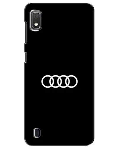 Чехол для Samsung Galaxy A10 2019 (A105F) с картинкой «Audi White Logo» Чехол для Samsung Galaxy A10 2019 (A105F) с картинкой «Audi White Logo»